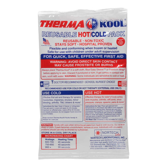 Hot/Cold Pack, Gel Therma-Kool30/Cs, Sold As 1/Each Nortech Tk6930