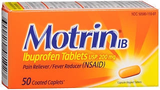 Motrin® Ib Ibuprofen Pain Relief, Sold As 48/Case Johnson 30300450481024