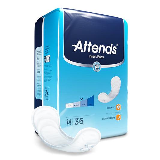 Attends® Insert Pad Incontinence Liner, Sold As 144/Case Attends Ip0400A