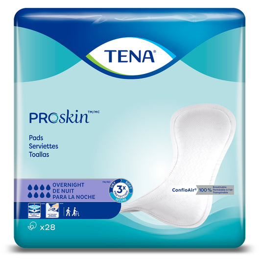 Tena® Light Overnight Bladder Control Pad, 16-Inch Length, Sold As 28/Bag Essity 47809