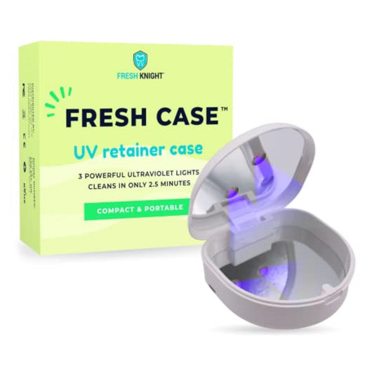 Fresh Knight™ Fresh Case™ Uv Retainer Case, White, Sold As 100/Case Intrinsic Fk-Uvrc-W