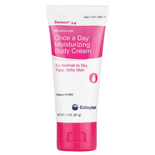 Sween 24 Hand And Body Moisturizer, Unscented, Chg Compatible Cream, 2 Oz, Sold As 12/Case Coloplast 7091
