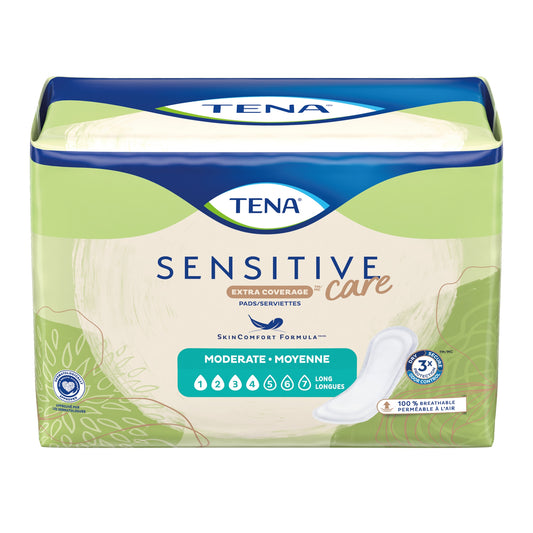 Tena® Intimates™ Moderate Long Bladder Control Pad, 12-Inch Length, Sold As 60/Bag Essity 54375