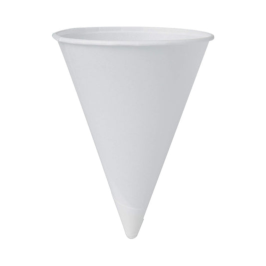 Bare® Paper Cone Drinking Cup, 4-Ounce Capacity, Sold As 5000/Case Rj 4R-2050